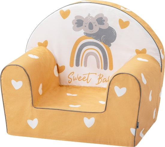 BUBABA BY FREEON fotelja Žuta srca 80234