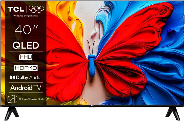 TV TCL 40S5K, 101.6cm (40"), QLED, FHD SMART TV, GOOGLE TV