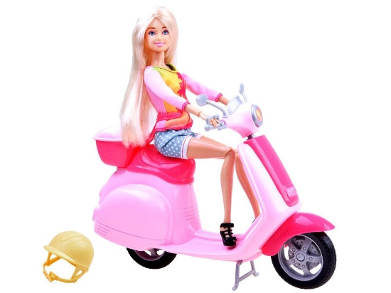 MASEN TOYS lutka na skuteru 32089