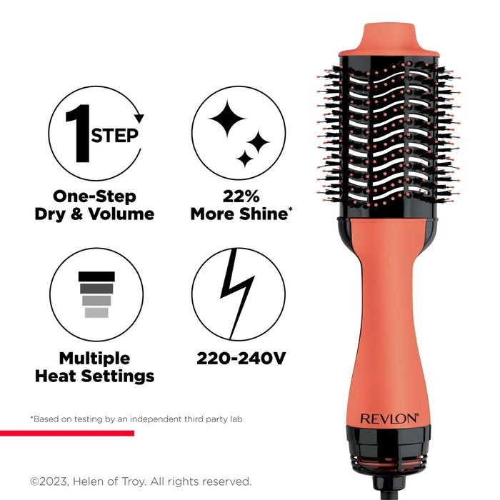 REVLON, četka za kosu, 2u1, Apricot