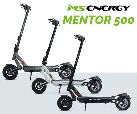 MS ENERGY E-ROMOBIL MENTOR 500 dark gray