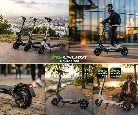 MS ENERGY E-ROMOBIL MENTOR 500 black