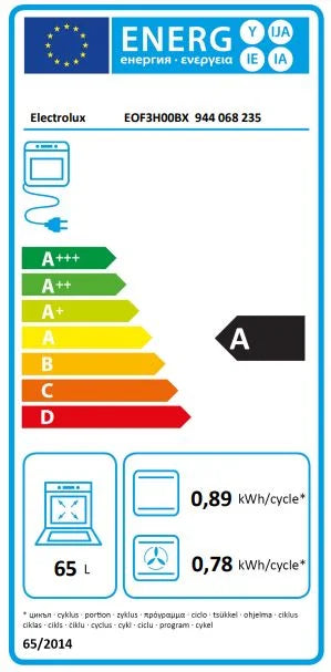 Pećnica ugradbena Electrolux EOF3H00BX