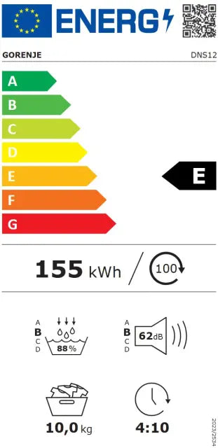 Sušilica rublja Gorenje DNS12