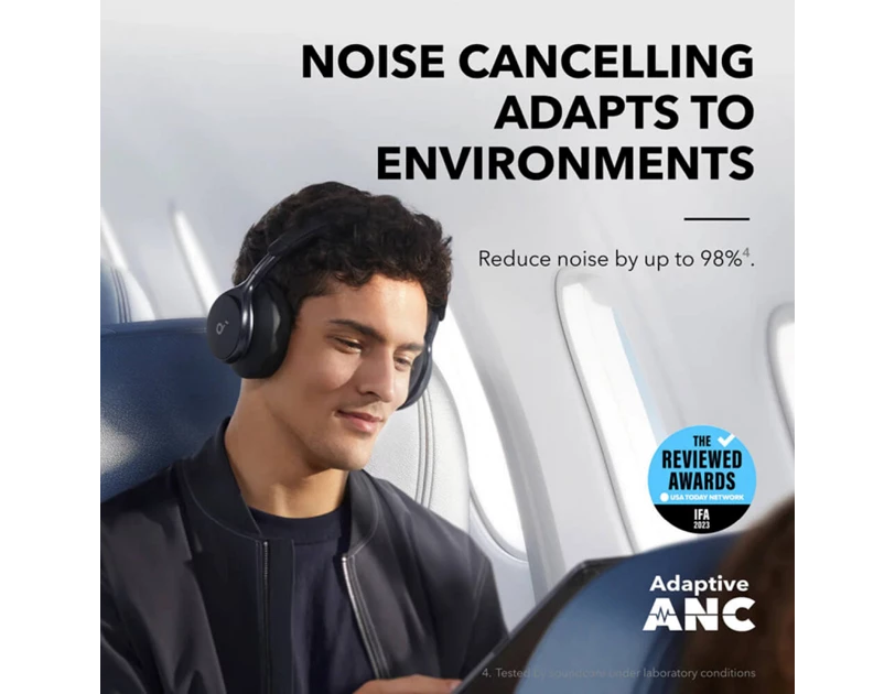 Anker Soundcore Space One naglavne bluetooth slušalice, crne, A3035G11