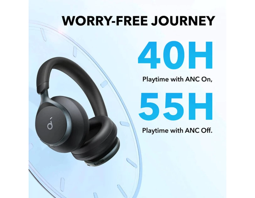Anker Soundcore Space One naglavne bluetooth slušalice, crne, A3035G11