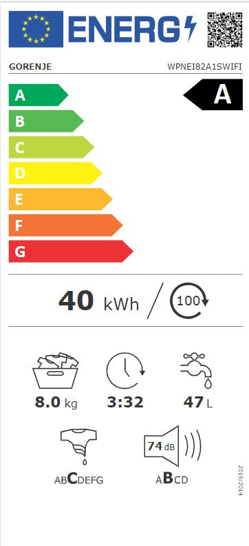 Perilica rublja Gorenje WPNEI82A1SWIFI