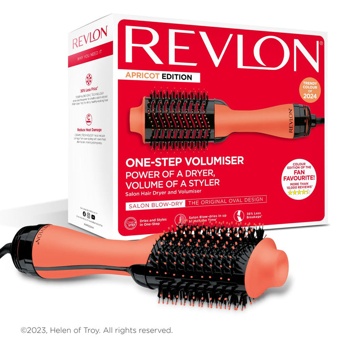 REVLON, četka za kosu, 2u1, Apricot