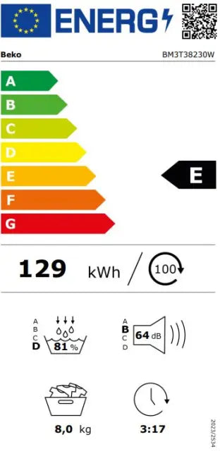 Sušilica rublja Beko BM3T38230W
