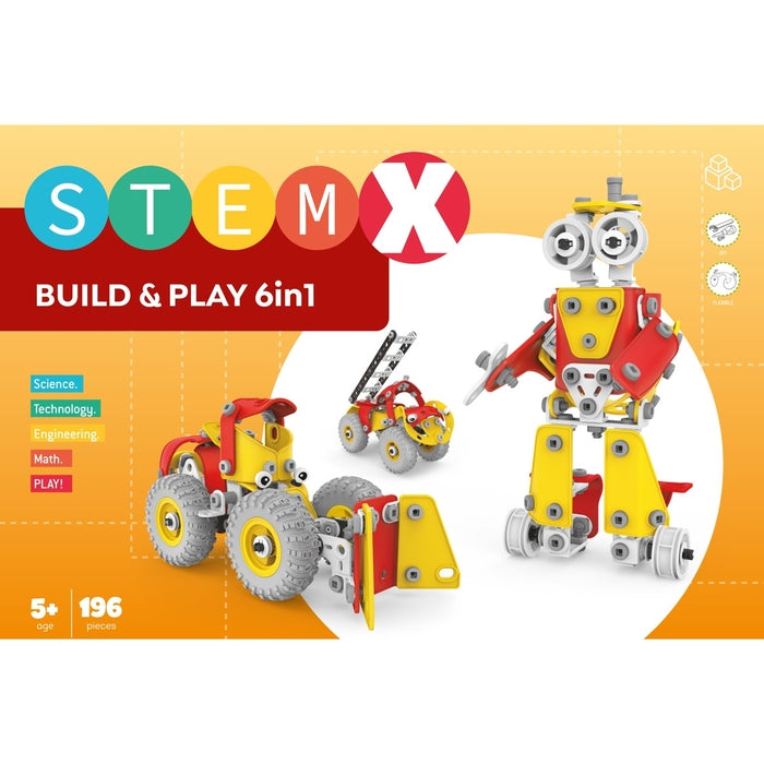 STEMX 6 u 1, set za igru i slaganje, 1 kom
