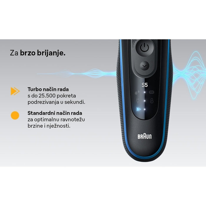 BRAUN SERIJA 5 52-B7000cc, brijaći aparat
