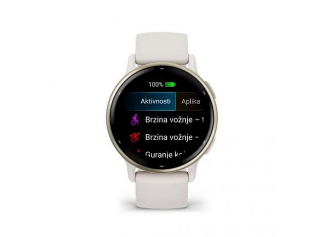 Garmin Vivoactive 5 Ivory Cream Gold
