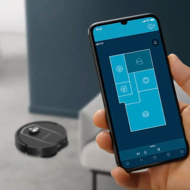 Usisavač robot Rowenta RR95A5E0 X-plorer 575, crni