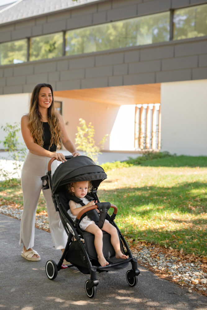 FREEON kišobran kolica Nano autofolding black 39180