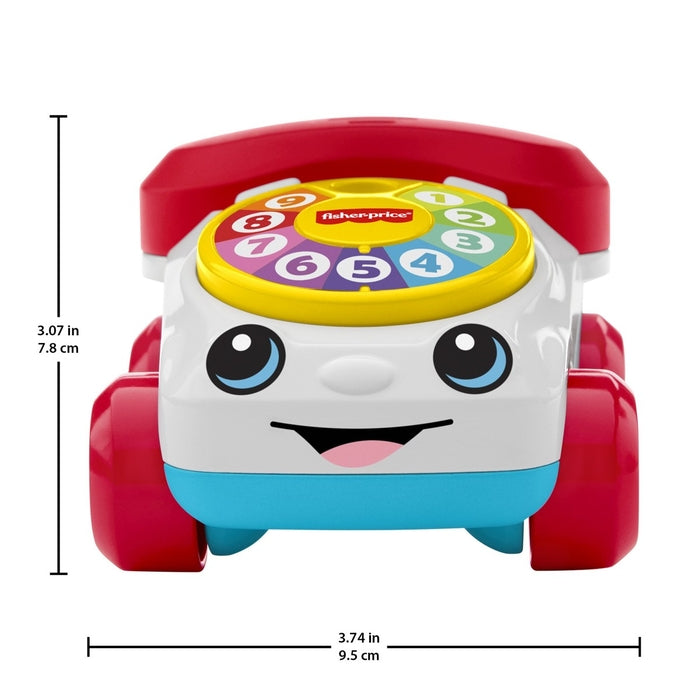 FISHER PRICE Veseli telefon za guranje, igračka