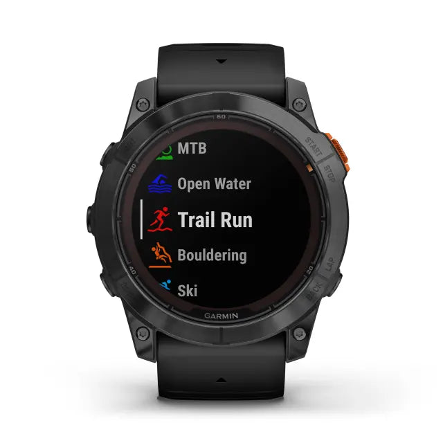 Garmin Fenix 7X PRO SOLAR Slate Gray SS crni remen