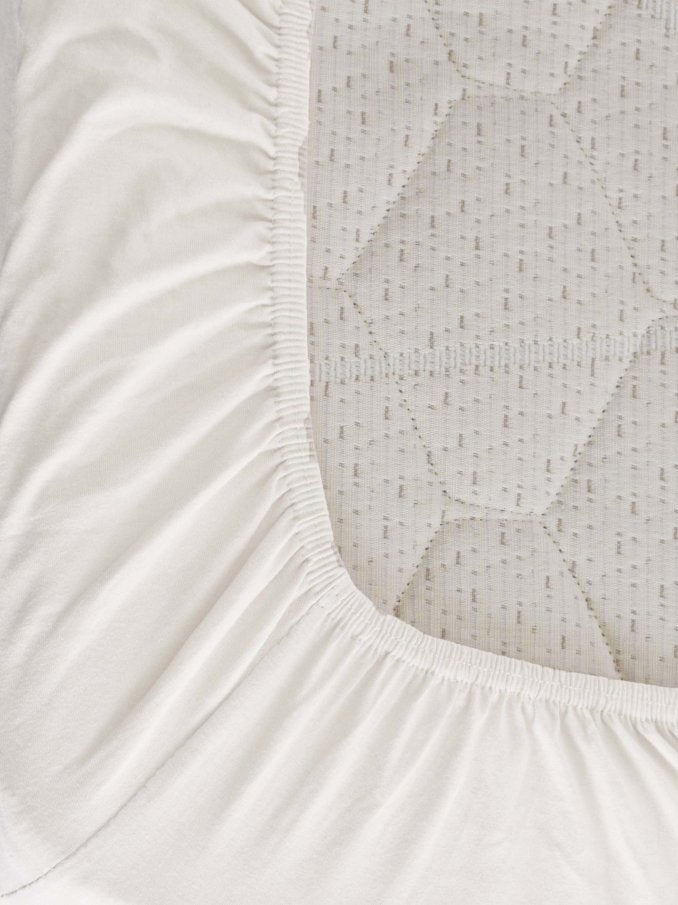 Plahta s gumicom Dalija White 140x200+30cm