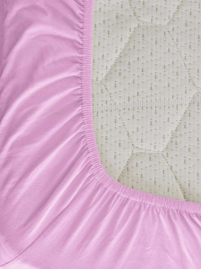 Plahta s gumicom Dalija Pink 100x200+30cm