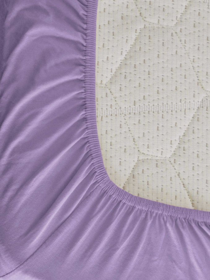 Plahta s gumicom Dalija Lilac 160x200+30cm