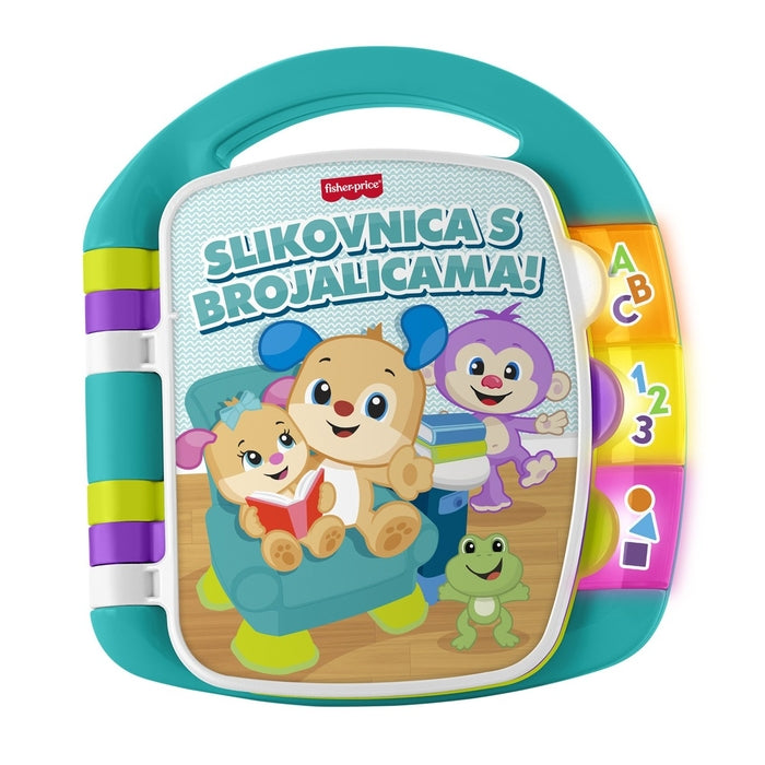 FISHER PRICE LNL Knjiga za sveznalice, mini figure