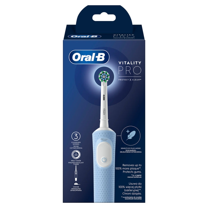 ORAL-B Vitality Pro, električna četkica za zube, Vapor Blue
