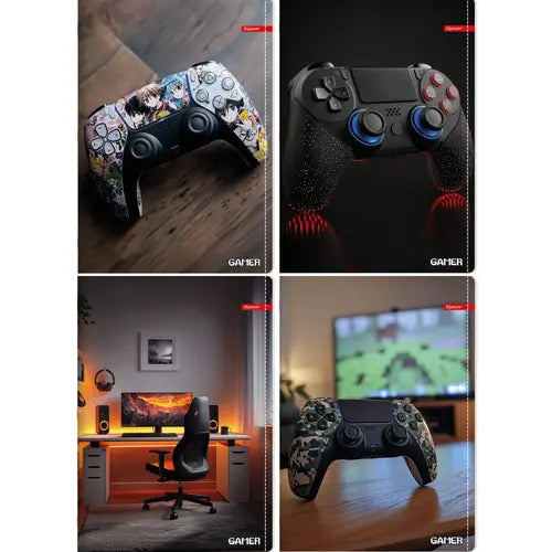 Bilježnica Ilijanum A4 70g 52L čista gamer