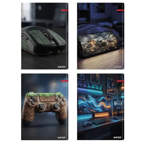 Bilježnica Ilijanum A4 70g 52L čista gamer