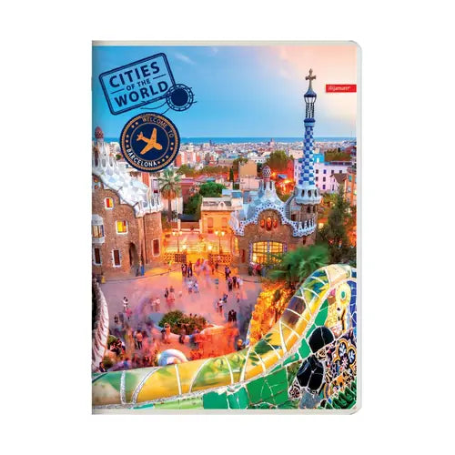 Bilježnica Ilijanum A4 70g 52L crte city