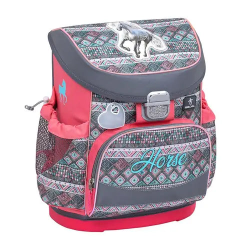 Torba školska Belmil mini-fit horse aruba blue 405-33/AG/PC-8 - ISPORUKA ODMAH!