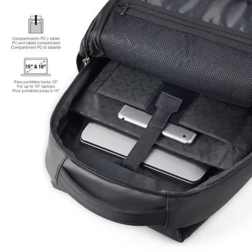 Ruksak za prijenosno računalo Miquelrius crna 16" M 38x46x13cm MR16980