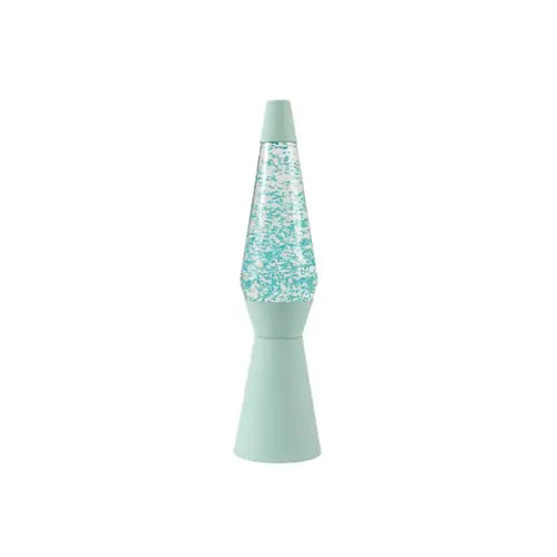 Lava lampa iTotal Monocolor Green Glitter XL2984