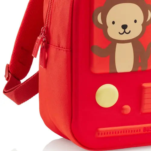 Ruksak mini Miquelrius 1 odjeljak Bus Stop crveni 10L MR19390