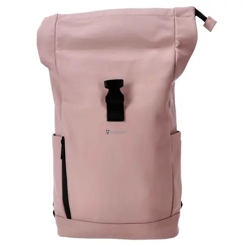 Ruksak Swiss Only s preklopnim (roll-top) zatvaranjem 29x12x42cm 16L ružičasto zlatni SO-123-RG