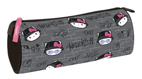 Pernica St.Right Hello Kitty prazna okrugla siva