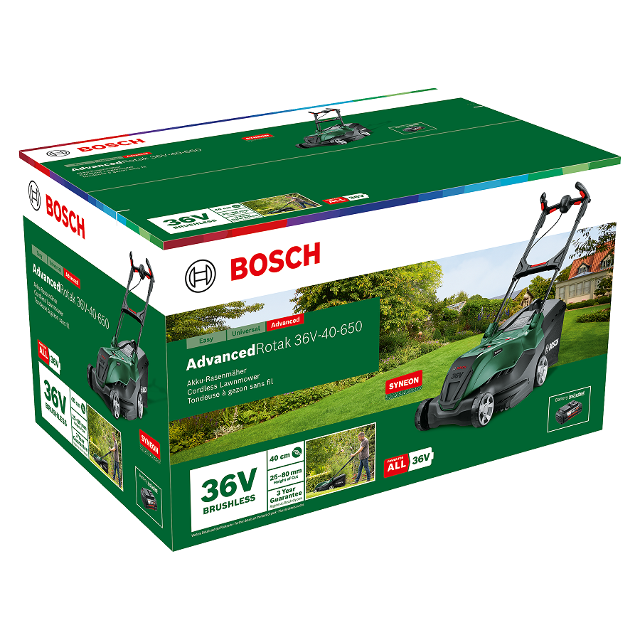 BOSCH akumulatorska kosilica  AdvancedRotak 36V-40-650 - sa jednom baterijom