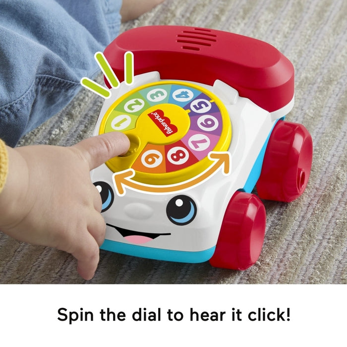 FISHER PRICE Veseli telefon za guranje, igračka