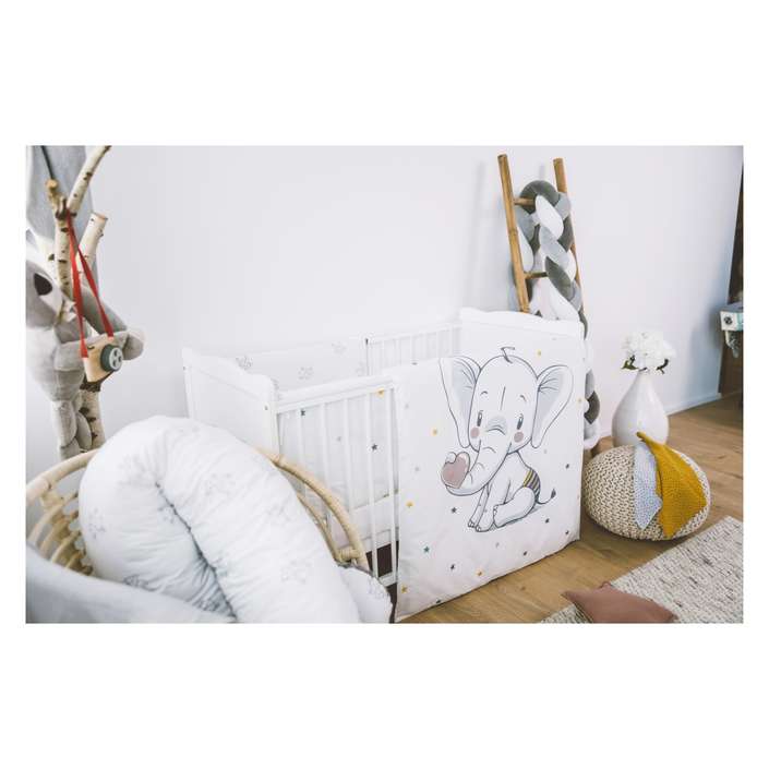 BUBABA BY FREEON posteljina 6 djelna zaigrani slonić 50023
