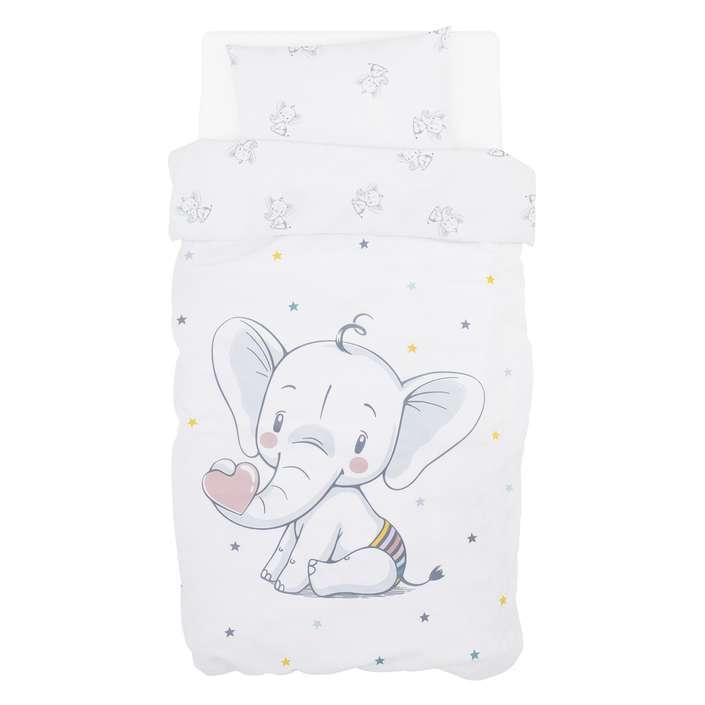 BUBABA BY FREEON posteljina 6 djelna zaigrani slonić 50023