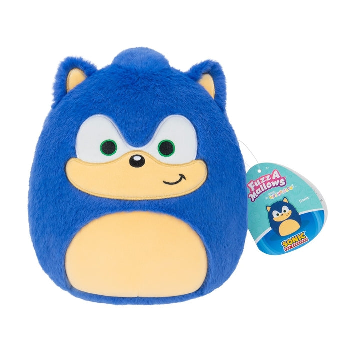 SQUISHMALLOWS Fuzz-A-Mallows Sonic the Hedgehog, plišana igračka, 20 cm