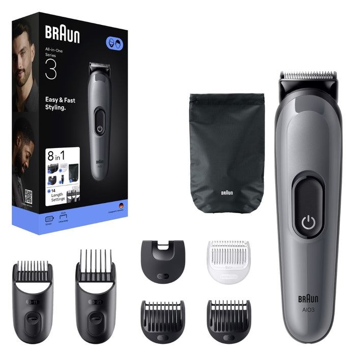BRAUN Series 3 3540 All-In-One 8u1, multigroomer
