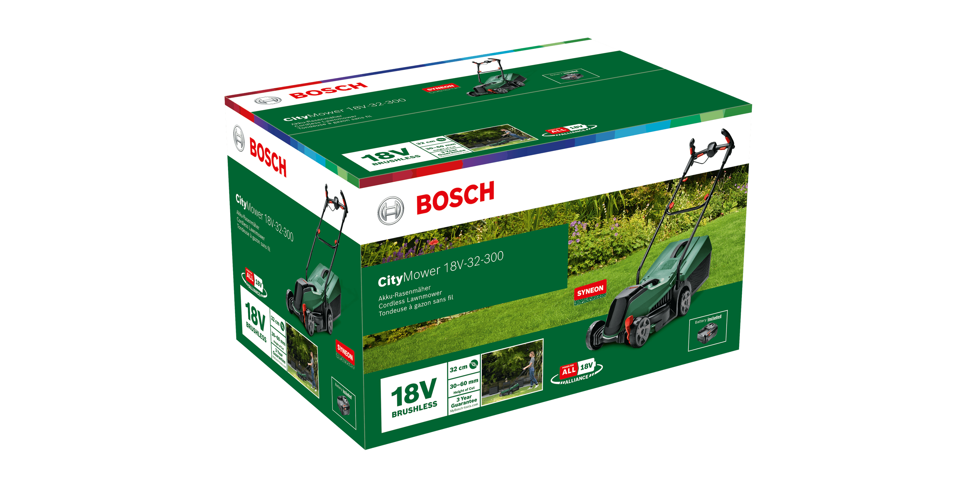 BOSCH CityMower 18V-32 (solo-alat) kosilica, akumulatorska