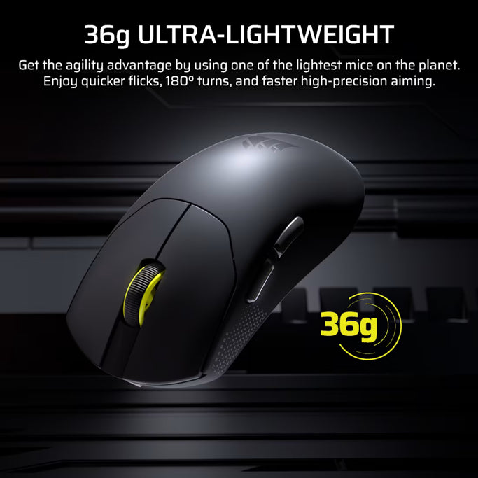 Corsair bežični miš SABRE V2 Pro Ultralight Wireless, Black, CH-931G000-WW