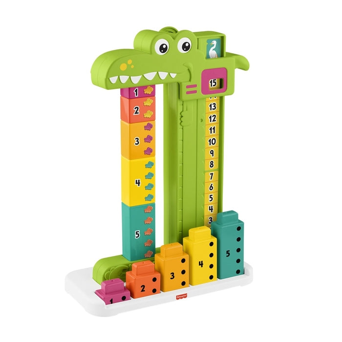 FISHER PRICE krokodil za slaganje, edukativna igra