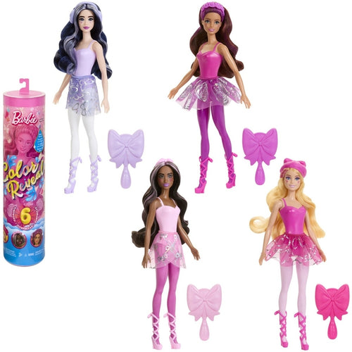 BARBIE Color Reveal, lutka, balerina