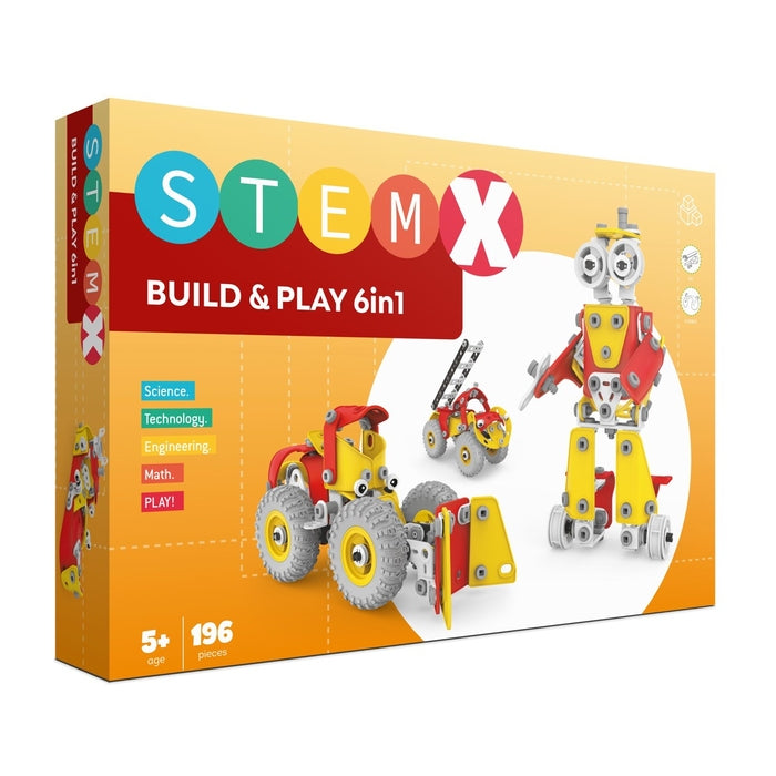 STEMX 6 u 1, set za igru i slaganje, 1 kom