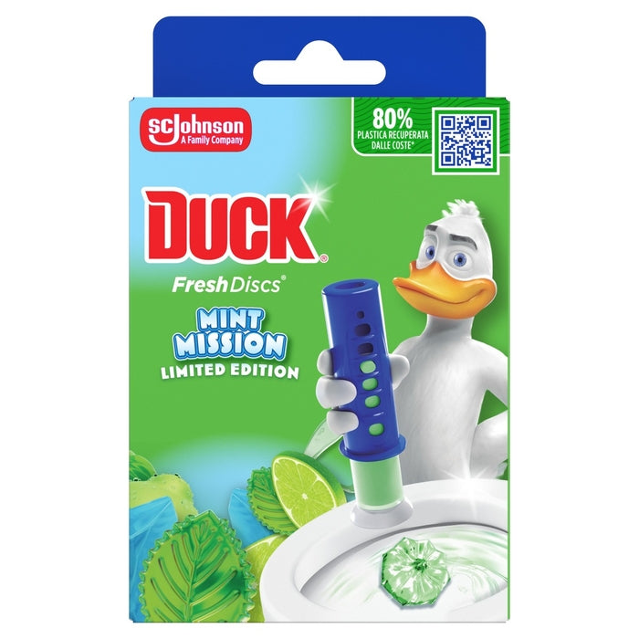 DUCK Fresh Discs Marine, gel za čišćenje i osvježavanje wc školjke, baza i punjenje, 36ml