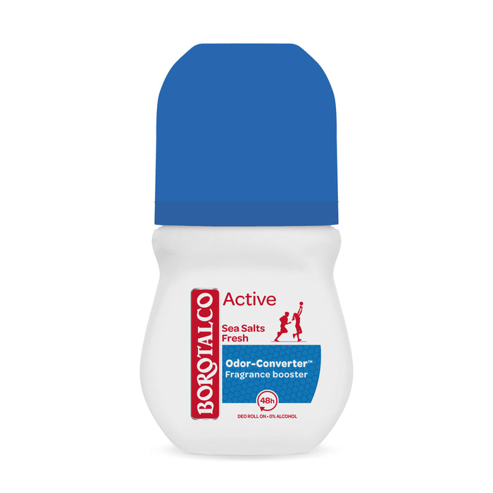 BOROTALCO Active Sea Salts, deo roll-on, 50 ml