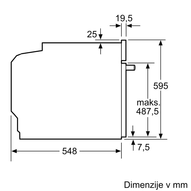 Pećnica ugradbena Bosch HBA514BB3