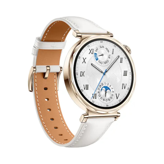 Huawei Watch GT 5 41mm White Leather Strap (Jana-B19L)