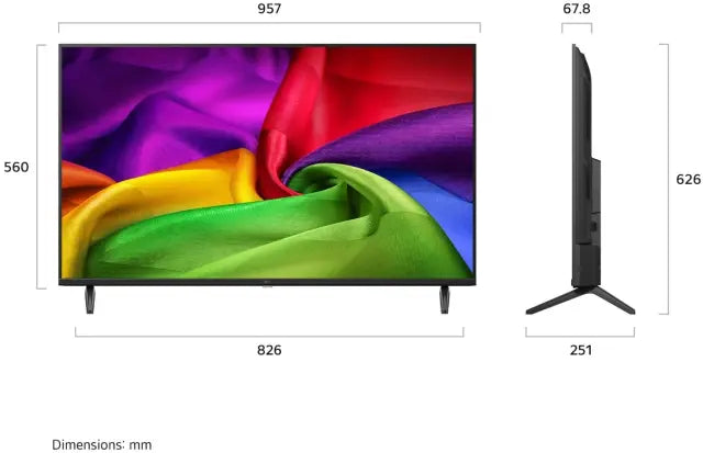 Televizor LG 43NU800B3LC 2026, 109,2 cm (43"), LED, 4K UHD, Smart TV, webOS